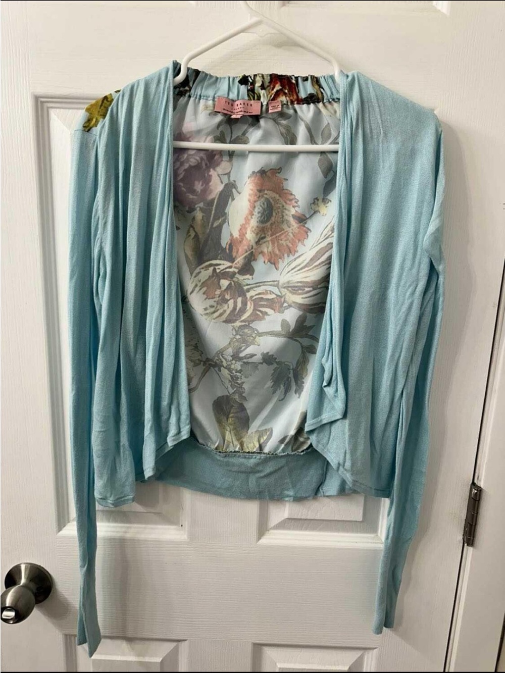 Ted Baker Floral Back Cardigan